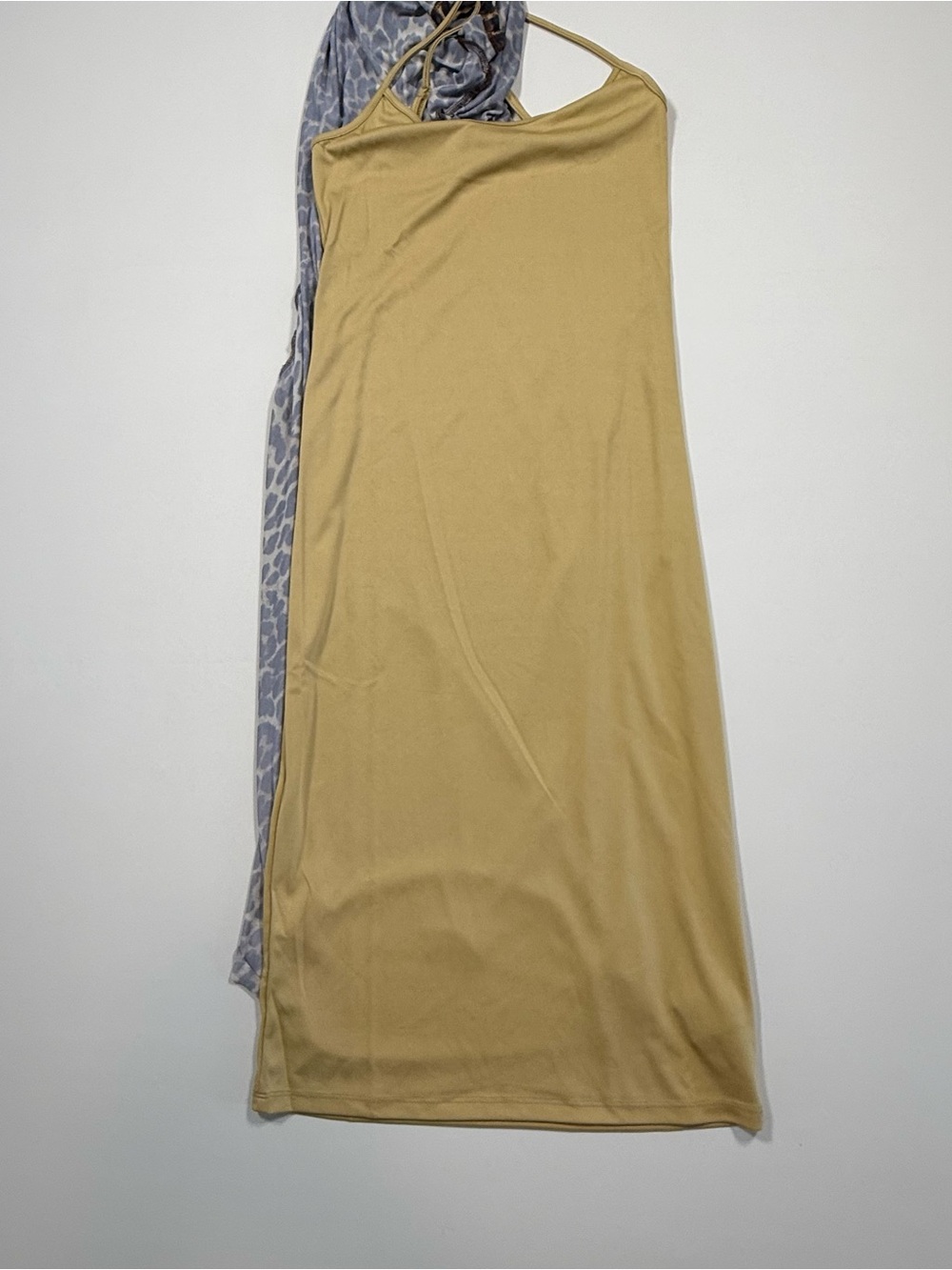 Steve Madden Leopard Print Bodycon Midi Dress Short Sleeve Fitted Y2K Trendy XS - Picture 2 of 11